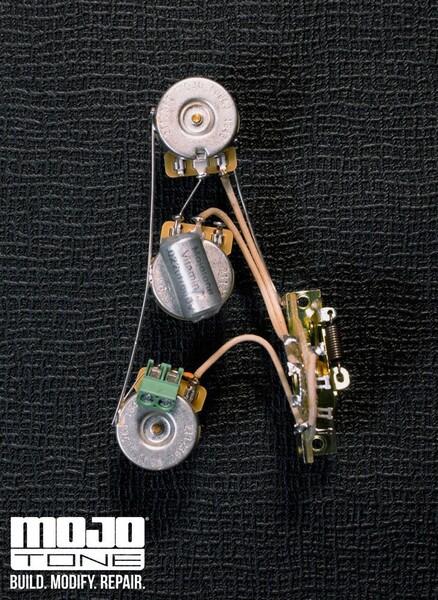 Pre-Wired Quiet Coil Strat 5-Way Wiring Kit